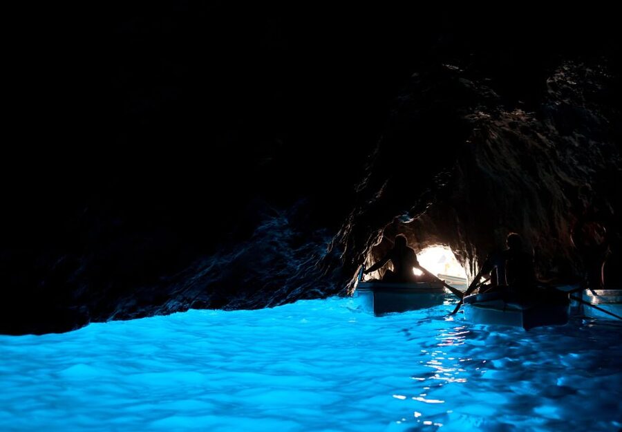 From Sorrento: Capri and Blue Grotto Half-Day Boat Tour - Sorrento coast views you’ll remember: Marina Grande to Mitigliano
