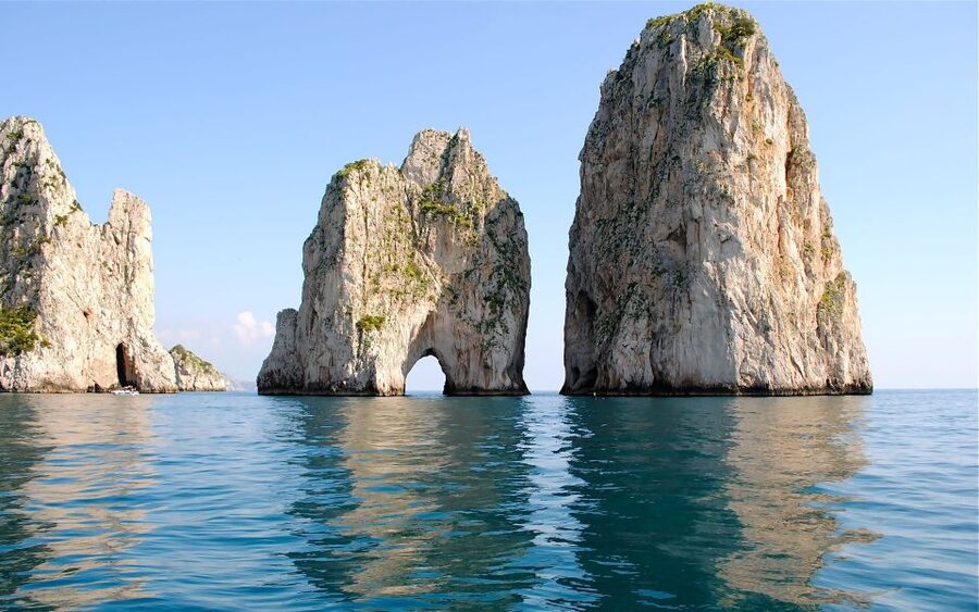 From Sorrento: Capri and Positano Private Day Cruise - Capri Island Loop: Marina Grande, Grottos, and Faraglioni