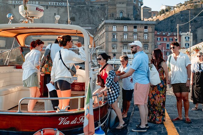 From Sorrento: Capri & Blue Grotto Boat Day Tour Up to 8 People - The boat day setup: what’s actually included on board