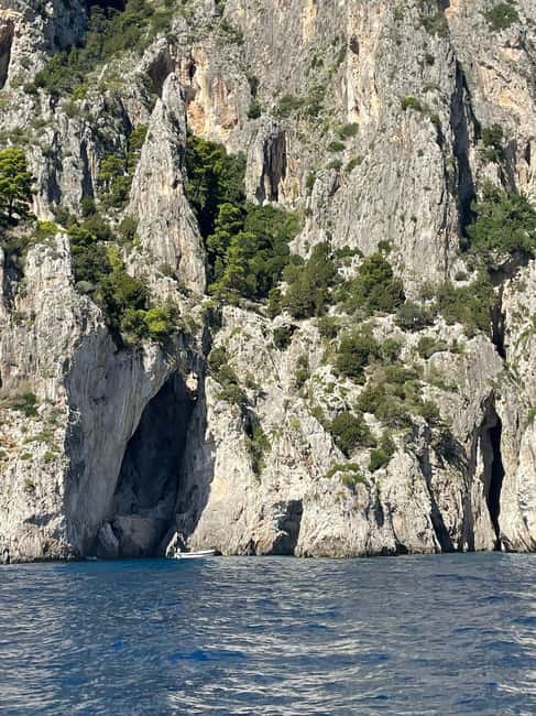 From Sorrento: Capri Boat Tour with Free Time on the Island - Punta Carena Lighthouse Views and the Sail Toward Capri Time