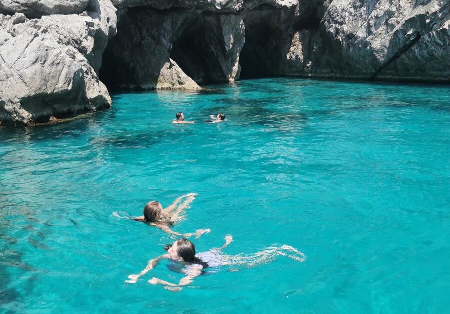 From Sorrento: Capri Boat Trip with City Visit & Swim Stops - Lunch on board and drinks: simple, useful, and not a stress test