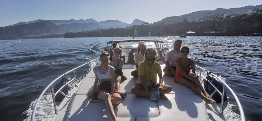 From Sorrento: Capri Boat Trip with Snorkeling and Drinks - Starting at Bar Ruccio: your 9:30 a.m. launch toward Capri