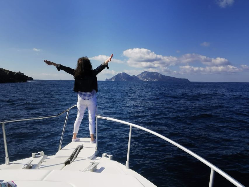 From Sorrento: Capri Boat Trip with Snorkeling and Drinks - Lunch near Marina Piccola and four hours to explore Capri on your terms