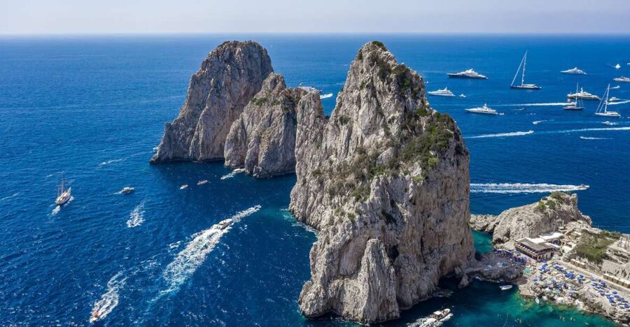 From Sorrento: Capri Day to Night Hydrofoil Boat Tour - Hydrofoil to Capri: Fast Crossing, Big Views