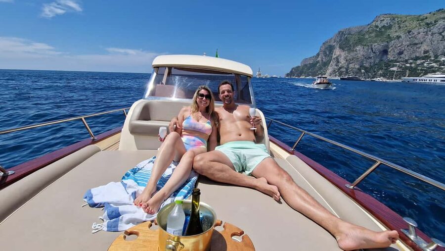 From Sorrento-Capri or Positano: Capri & Positano Boat Tour - Punta Carena Lighthouse Views: A Quick Stop That Pays Off