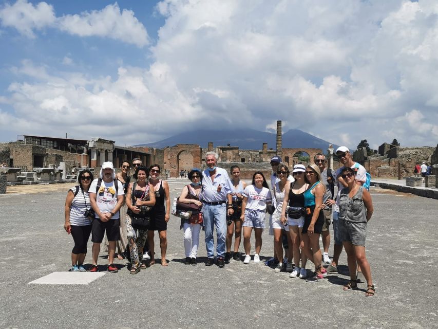 From Sorrento: Day Tour to Pompeii Ruins and Mount Vesuvius - Skip-the-Line Tickets: Saving Time Where It Counts
