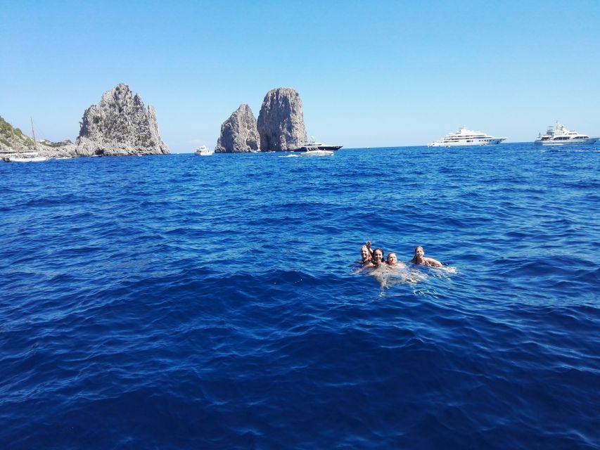 From Sorrento: Fishing in Capri with Lunch - Free time on Capri: wander without rushing