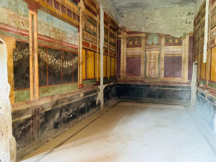 From Sorrento: Herculaneum and Pompeii Group Excursion - Sorrento pickup, air-conditioned bus, and staying together