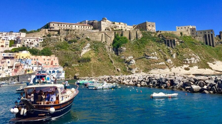 From Sorrento: Ischia and Procida Boat Tour with Snorkeling - La Corricella Swim and Snorkel Break: Where the Water Time Really Shines