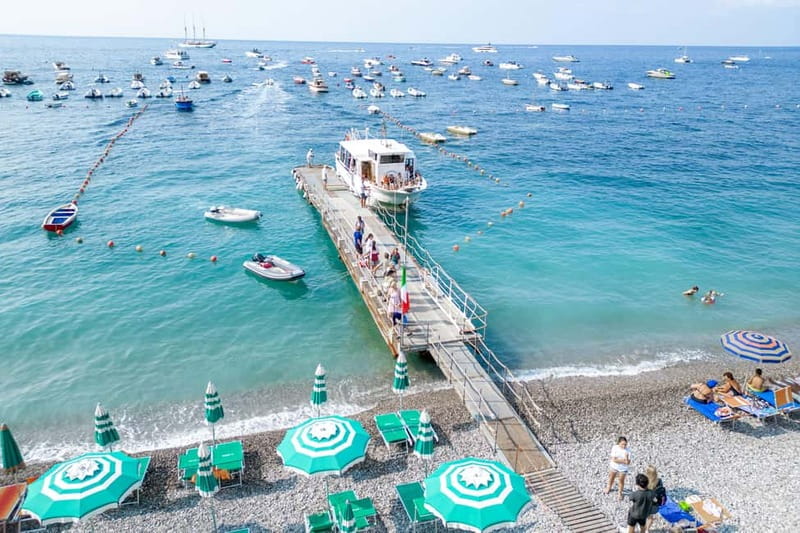 From Sorrento/Nerano: Amalfi and Positano Boat Tour - 9:00 AM departure and the Li Galli Sirens stop