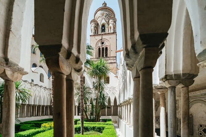 From Sorrento/Nerano:Amalfi Shared Tour (9:00am or 11:15am ) - Amalfi Stop (About 3 Hours): Cathedral/Cloister + Easy Planning for Ravello