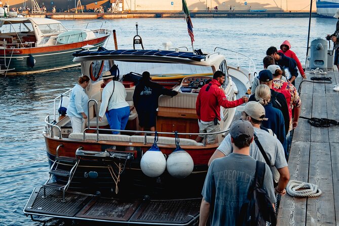 From Sorrento or Positano: Amalfi Coast Private Boat VIP Tour - 9:15 am check-in and the smooth start from Sorrento
