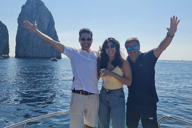 From Sorrento or Positano: Capri Island Private Boat VIP Tour - Onboard comforts that actually matter for a long 7 to 8 hours