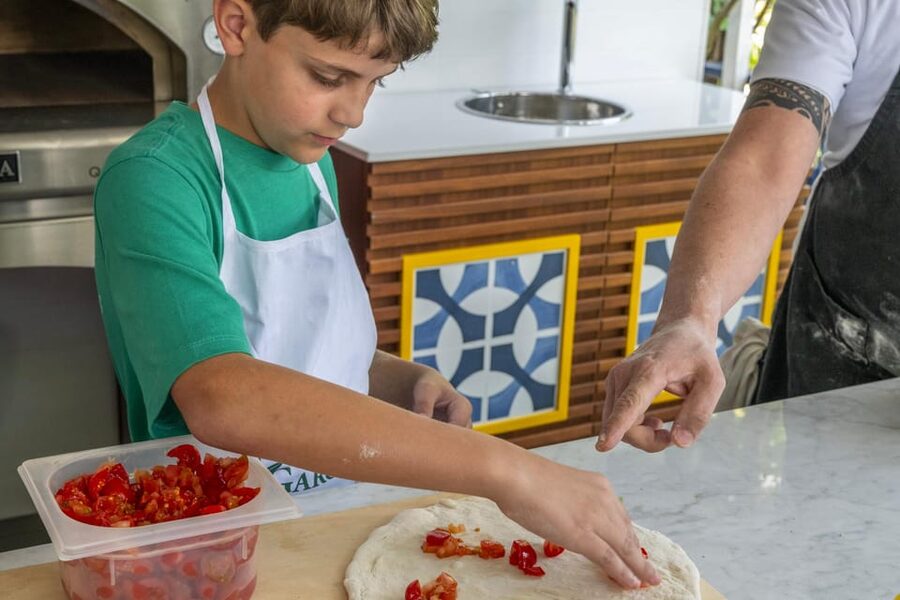 From Sorrento: Pizza-Making Class w/ View of Mount Vesuvius - Neapolitan Dough and Stretching: The Skills You’ll Bring Home