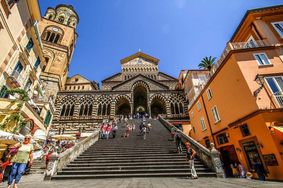 From Sorrento: Scenic Full-Day Tour to Positano & Amalfi - Amalfi After Positano: Duomo di Sant’Andrea and the Town’s Slower Rhythm