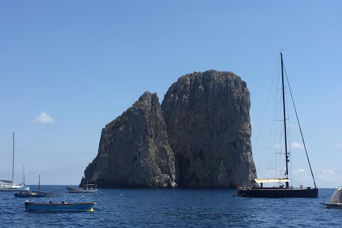Full Day Private Boat Tour of Capri - The Gulf of Naples vs Gulf of Salerno: a tiny lesson with big payoff