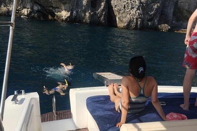 Full Day Private Boat Tour of Capri - White Grotta and I Faraglioni: the Capri icons from the water