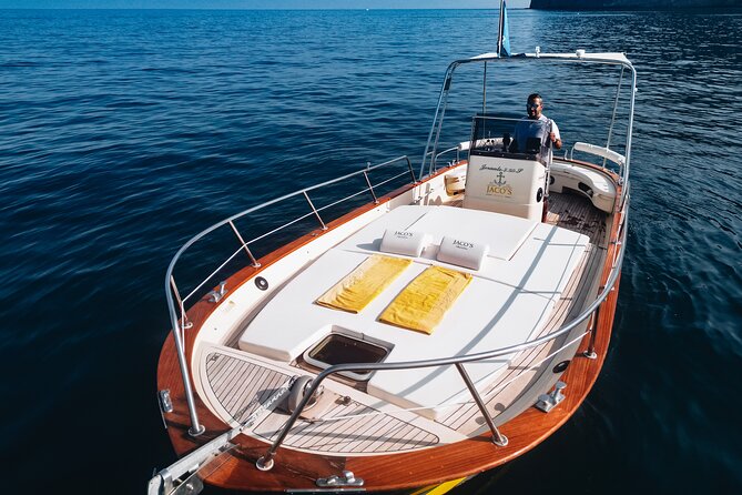 Full-Day Private Capri Boat Tour - Sorrento Coast Cruise: Waterfall views and the points of Punta Campanella