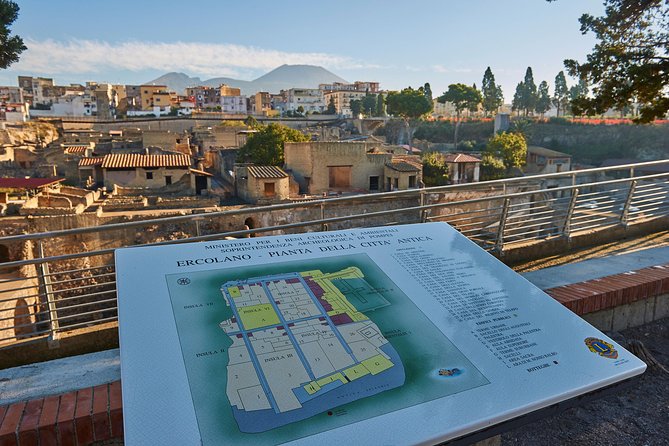 Guided Day Tour of Pompeii and Herculaneum with Light Lunch - Leaving Sorrento: Pick-up, Minibus, and Travel Time Reality