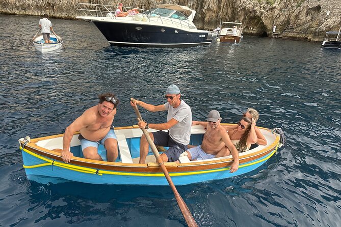 Half Day Private Capri Boat Tour - I Faraglioni and the Cala Ventosa Swim Break (Snorkeling Included)