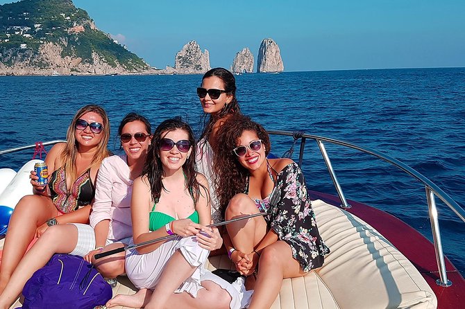 Half-Day Small Group Trip to Capri & Blue Grotto from Sorrento - White Grotto to Natural Arch: the first wave of views