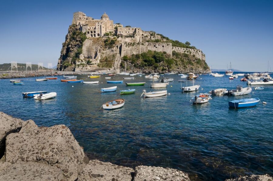 Ischia and Procida Private Day Cruise : From Sorrento - From Sorrento to Marina Grande: The Fast Start You’ll Feel