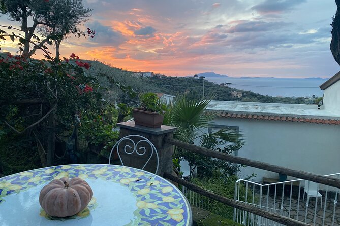 Italian Cooking Experience with Lunch or Dinner - Villa Giovanna in Sorrento Hills: the view sets the mood