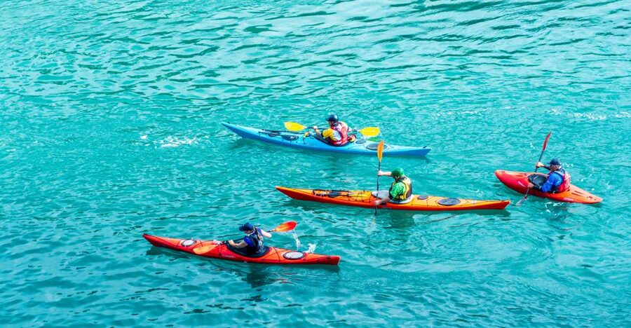 Kayak experience - Meet your guides and get comfortable before you paddle