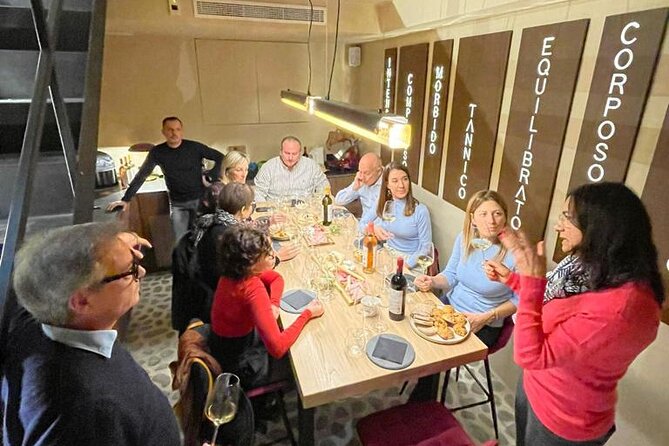 Light dinner accompanied with Masterclass Wines - Private by default: small-group attention from Dario