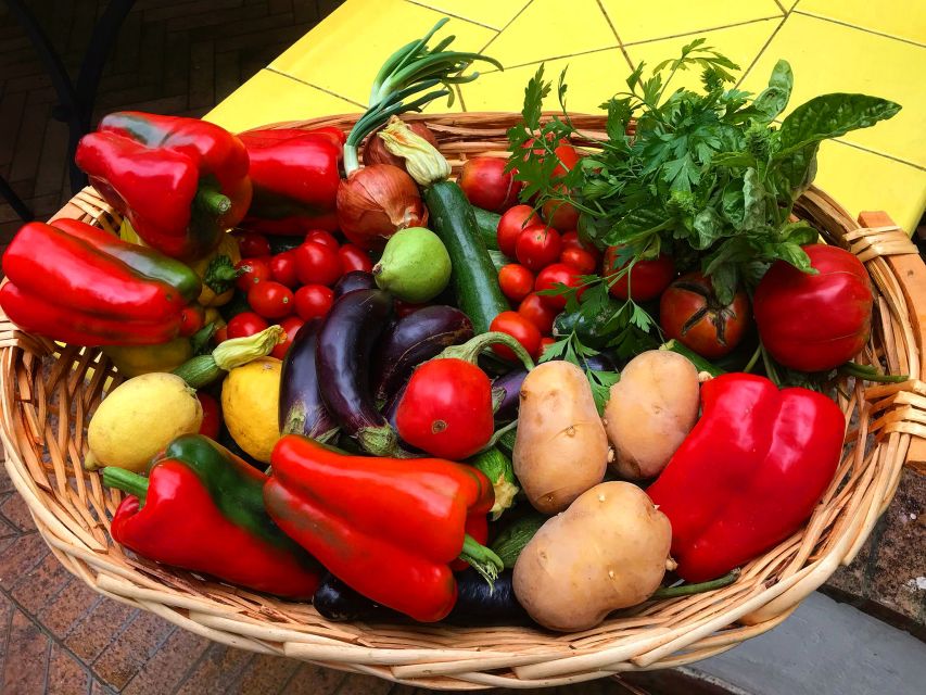 Piano di Sorrento: Cooking Class with Food Tasting and Wine - Cooking station time: handmade pasta and seasonal sauce lessons