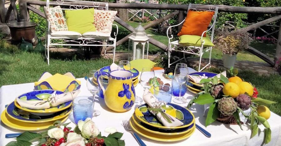 Piano di Sorrento: Cooking Class with Food Tasting and Wine - The farm and citrus grove tour: picking your own ingredients