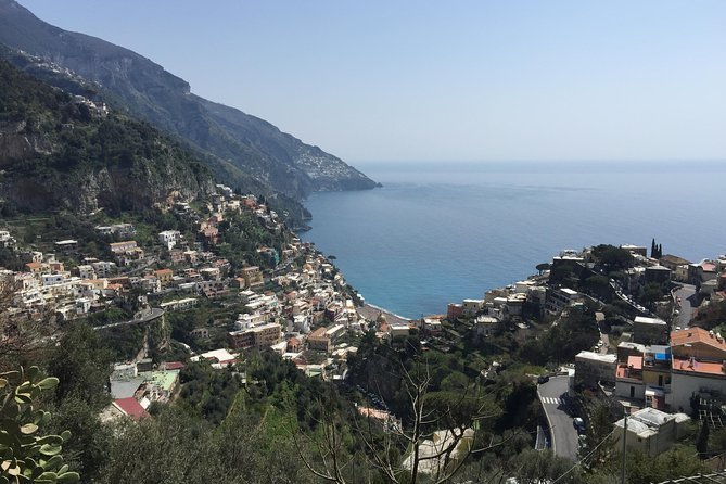 Pompeii- Amalfi Coast tour from Sorrento, with licensed guide included - Positano for an Hour: Spiaggia Grande, Shopping, and the Church of the Assumption