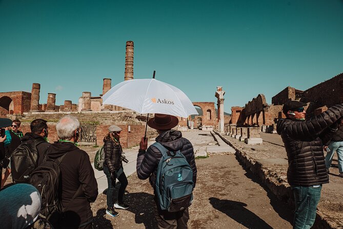 Pompeii and Herculaneum Small Group Excursion from Sorrento - Pompeii’s Forum, Basilica, and the Daily-Life Stops