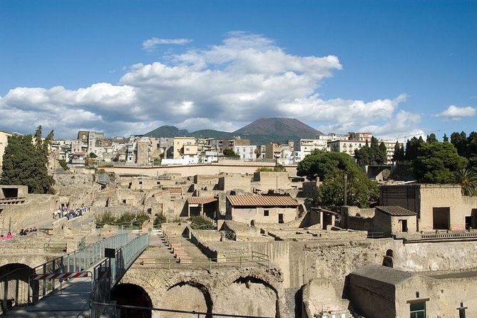 Pompeii, Herculaneum & Mt. Vesuvius Guided Tour from Sorrento - Herculaneum in 1 hour 45 minutes: why the second ruin feels different