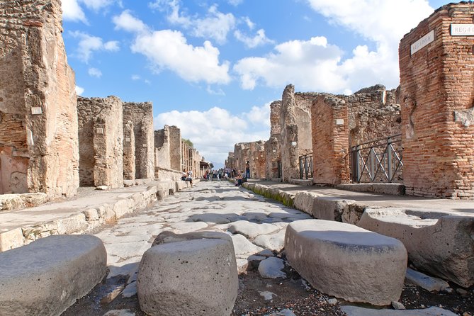 Pompeii & the Amalfi Coast Private Tour - Pompeii Archaeological Park: seeing a city frozen in 79 A.D.