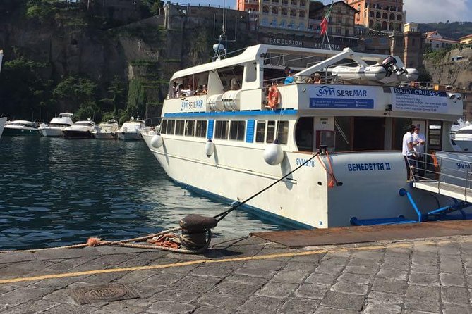 Positano & Amalfi Day Cruise From Sorrento, Seiano or C.Stabia - Positano and Amalfi in One Day, Without the Car Drama