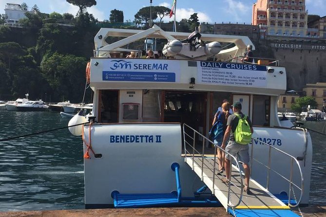 Positano & Amalfi Day Cruise From Sorrento, Seiano or C.Stabia - Second Stop: Amalfi Time, Heat, and the Return-to-Boat Window