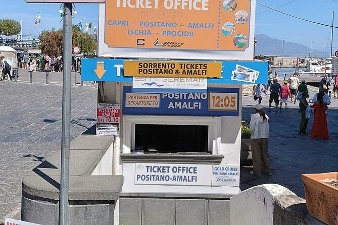 Positano & Amalfi Day Cruise From Sorrento, Seiano or C.Stabia - Boarding, Lines, and Crowd Control Tips That Save Your Day