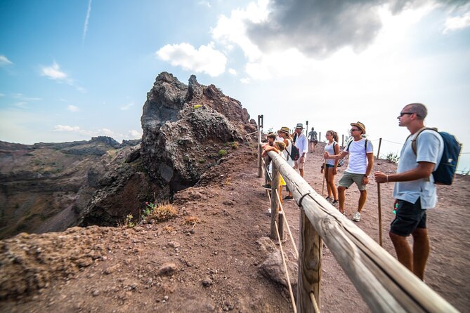 Priority Access Pompeii & Mt. Vesuvius Full day from Sorrento - Mt. Vesuvius: From Volcano Park to Crater Edge Views