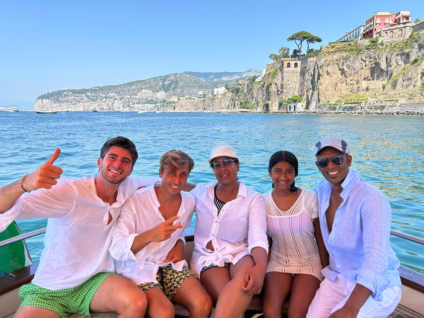 Private 2-Hour Boat Tour Along the Sorrento Coast - Marina Grande on the Route: Fishing-Village Views You Can’t Get From Shore