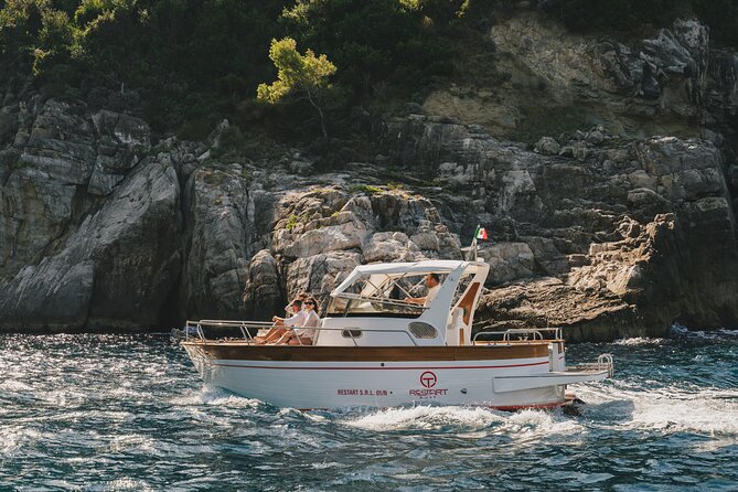 Private Amalfi Coast Tour from Sorrento - Onboard setup: snacks, drinks, and swim gear that make the day easy