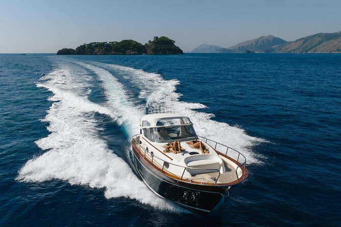 Private Amalfi Coast Tour in a Apreamare 38ft DIAMOND Boat - Onboard inclusions: drinks, snacks, and the “we’ve got you covered” feel