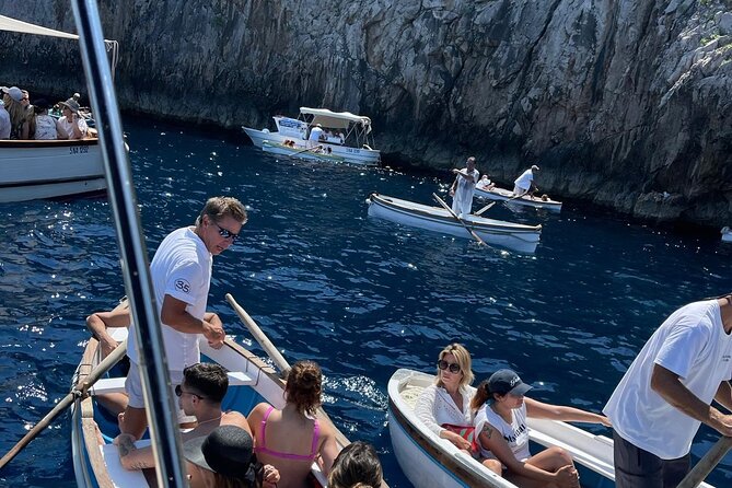 Private Boat Excursion from Sorrento to Capri and Faraglioni - Punta Carena Lighthouse and the Jagged Coast Coves