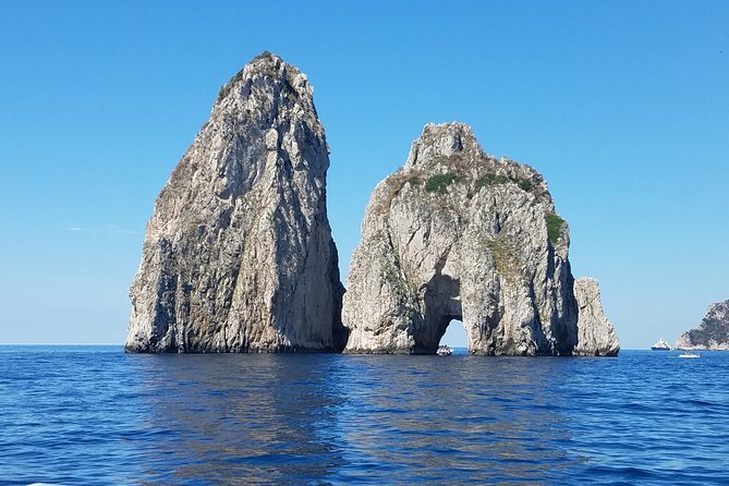 Private boat excursion to Capri from Sorrento - 7 hours - Villa Jovis: Tiberius’ residence, seen from below