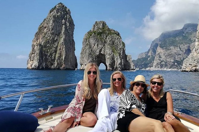 Private Boat Tour to Capri from Sorrento – Exclusive Experience - Sea stacks: the iconic rocks you can’t quite appreciate from the shore