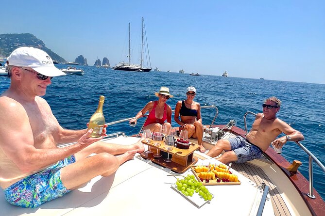 Private Capri Boat tour BEST SELLER - Blue Grotto and 3 hours on Capri island: best use of your time