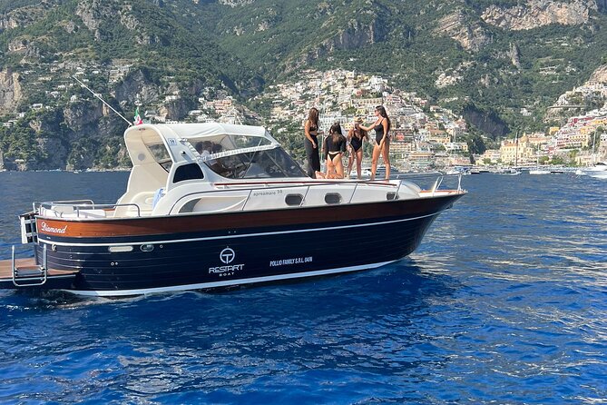 Private Capri Day Tour from Sorrento on a 38ft Motorboat - Queen Joan’s Baths at Punta Capo: the swim-and-stroll natural pool with archaeology