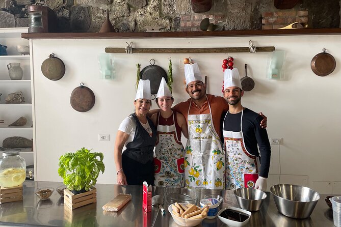 Private Cooking Class in Sorrento & garden visit. - Walking to the Kitchen: A Water-Adjacent Working Space