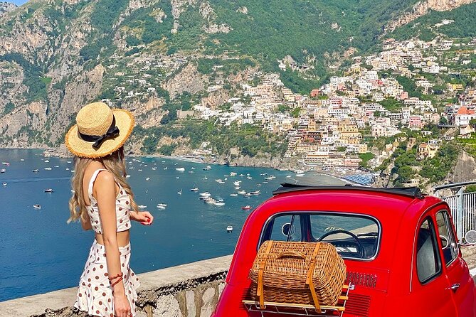 Private Photo Tour on the Amalfi Coast with Fiat 500 - Positano Photo Time: The Sea, the Houses, and the Best Angles