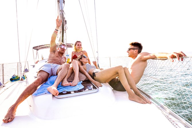 Private sailing trip along Capri and the Sorrento Coast - Cruising toward Capri: Faraglioni views with less crowd pressure
